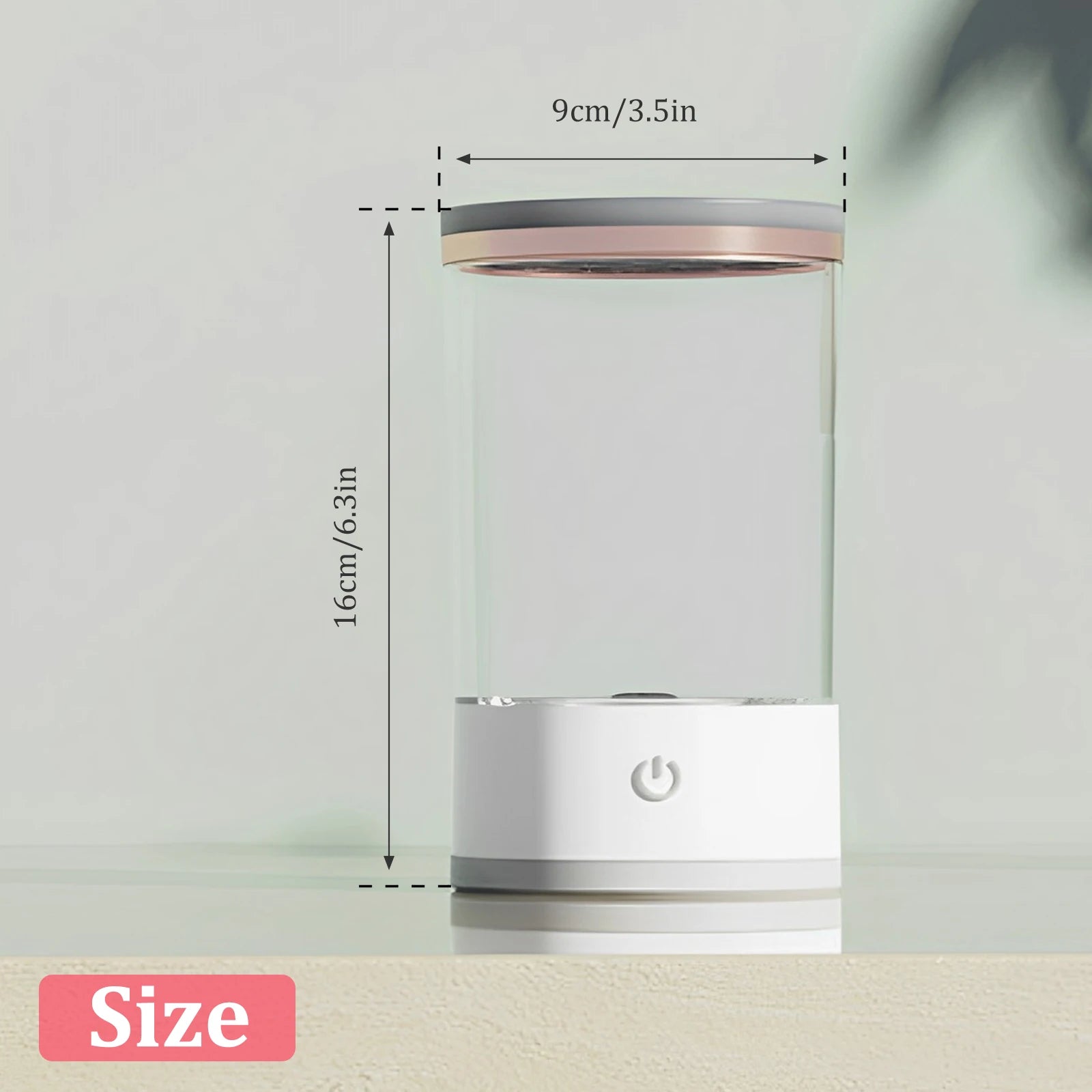 Portable Electric Makeup Brush Cleaner - USB Quick Clean Machine with Rubber Collar