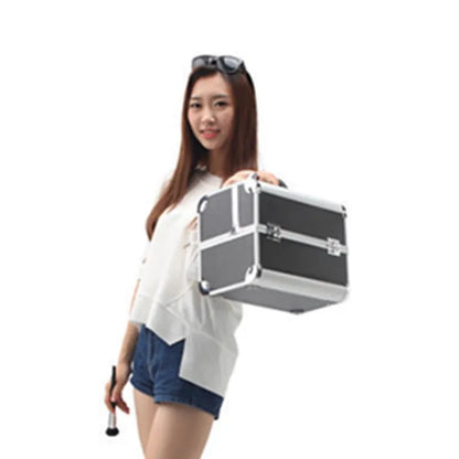 Professional Makeup Fashion Bag Cosmetic Case Bag Multilayer Storage Box