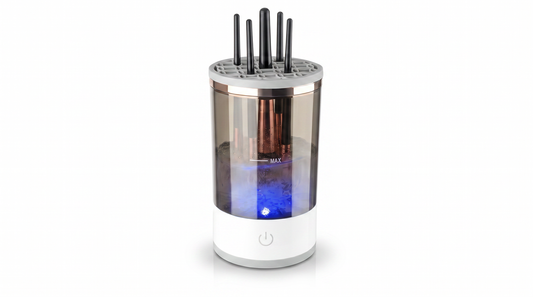 Electric Makeup Brush Cleaner on a clean white background