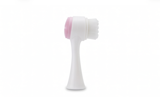 Silicone Facial Cleansing Brush on a clean white background